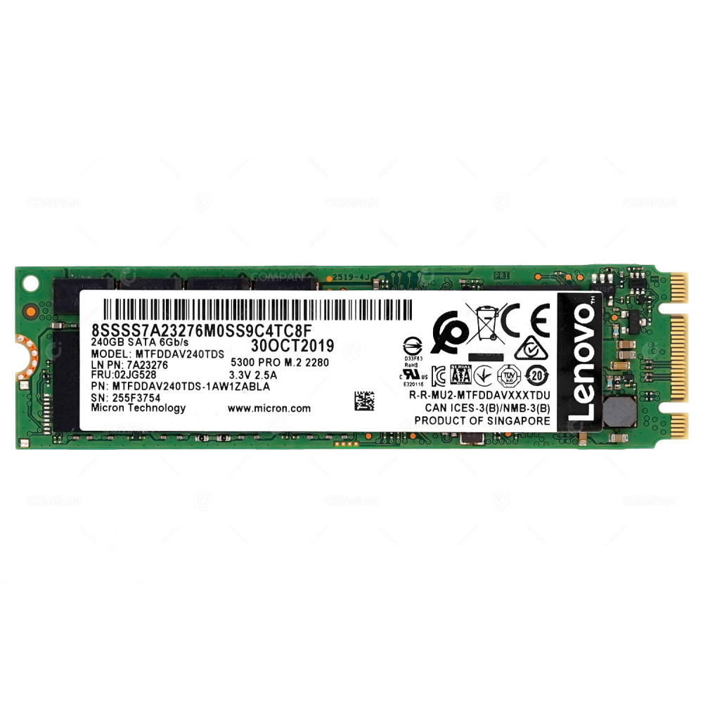 02JG528  LENOVO SSD 240GB 6G SATA M.2 2280